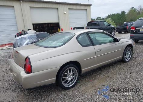 2003 Chevrolet Monte Carlo Ls from USA, damaged, VIN 2G1WW12E339169939